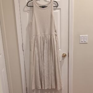 Gap Cream Sleeveless Dress